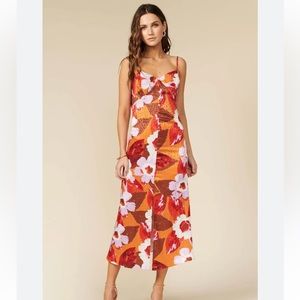Anthropologie Adelyn Rae Azaila Slip Dress